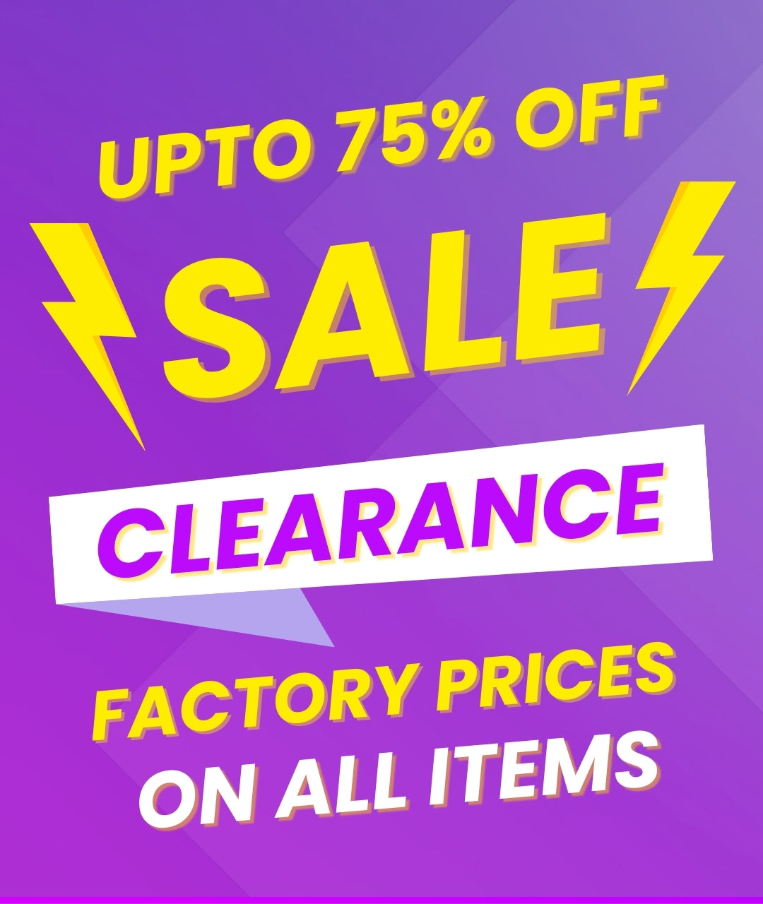CLEARANCE SALE Devranj Retail Clearance sale devranj retail