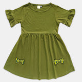 Girl Dress - Half Sleeve