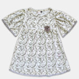 Girl Puffed Sleeve Dress