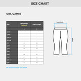 Girl Printed Capris