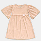 Girl Puffed Sleeve Dress