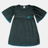 Girl Puffed Sleeve Dress