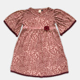 Girl Puffed Sleeve Dress