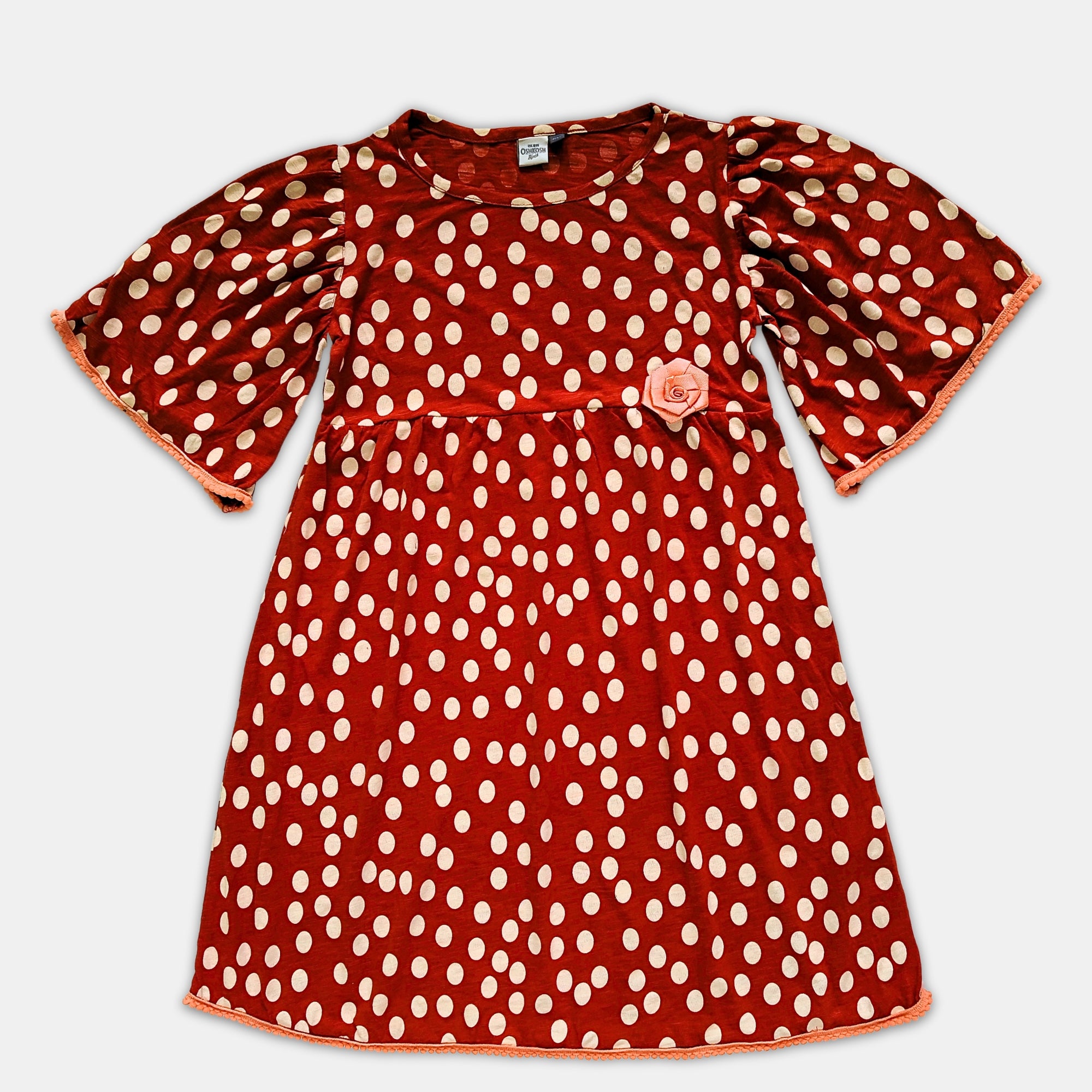 Girl Puffed Sleeve Dress