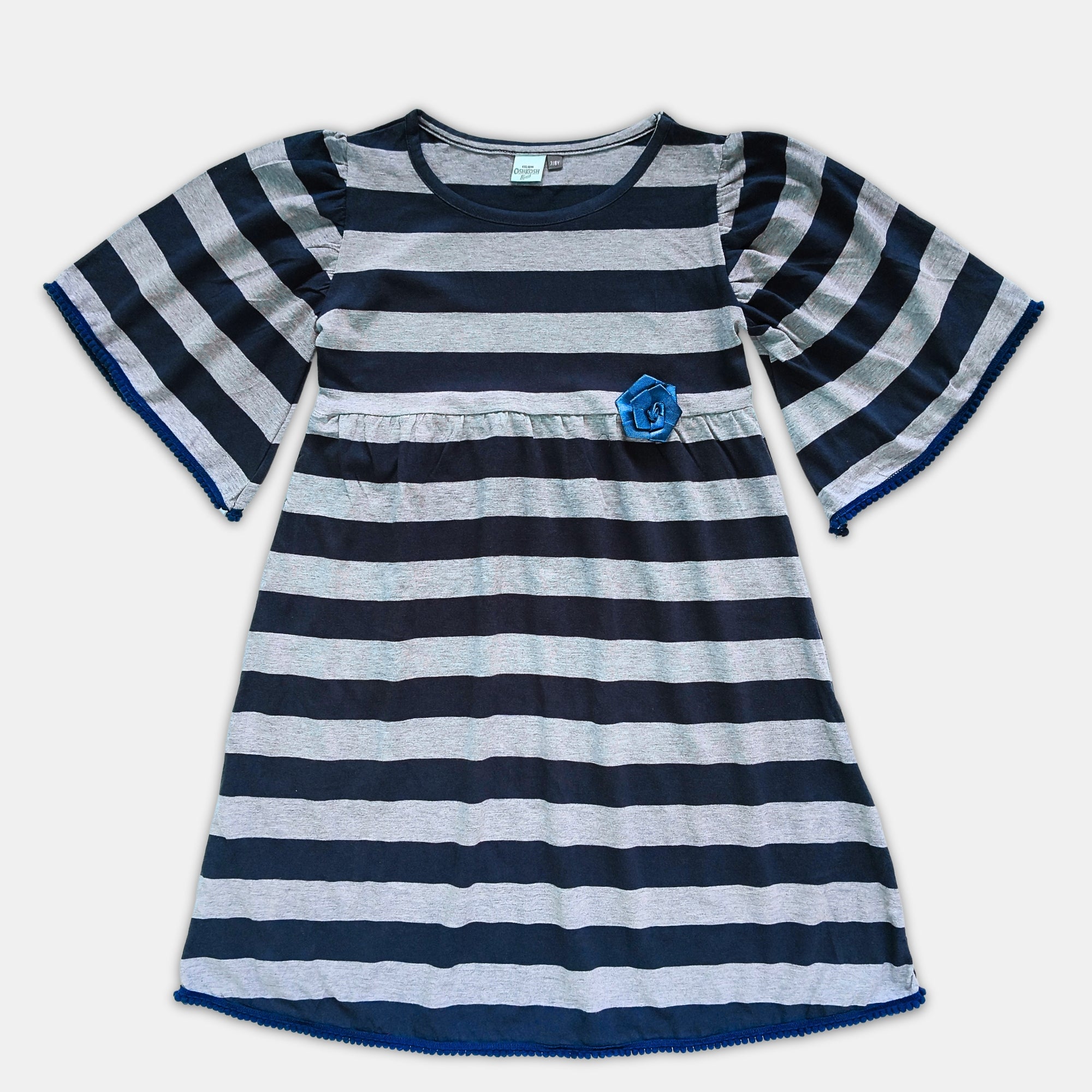 Girl Puffed Sleeve Dress