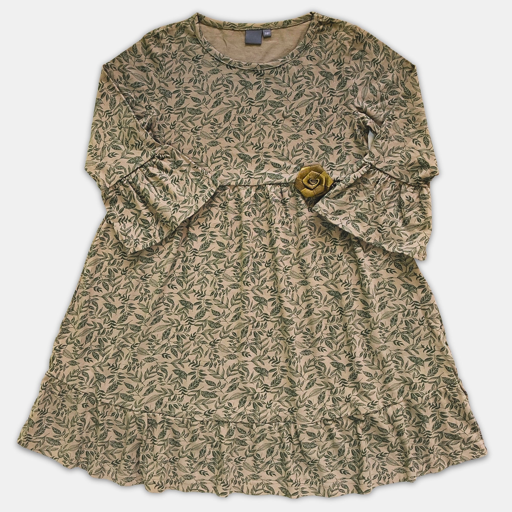 Girl 3/4th Sleeve Dress