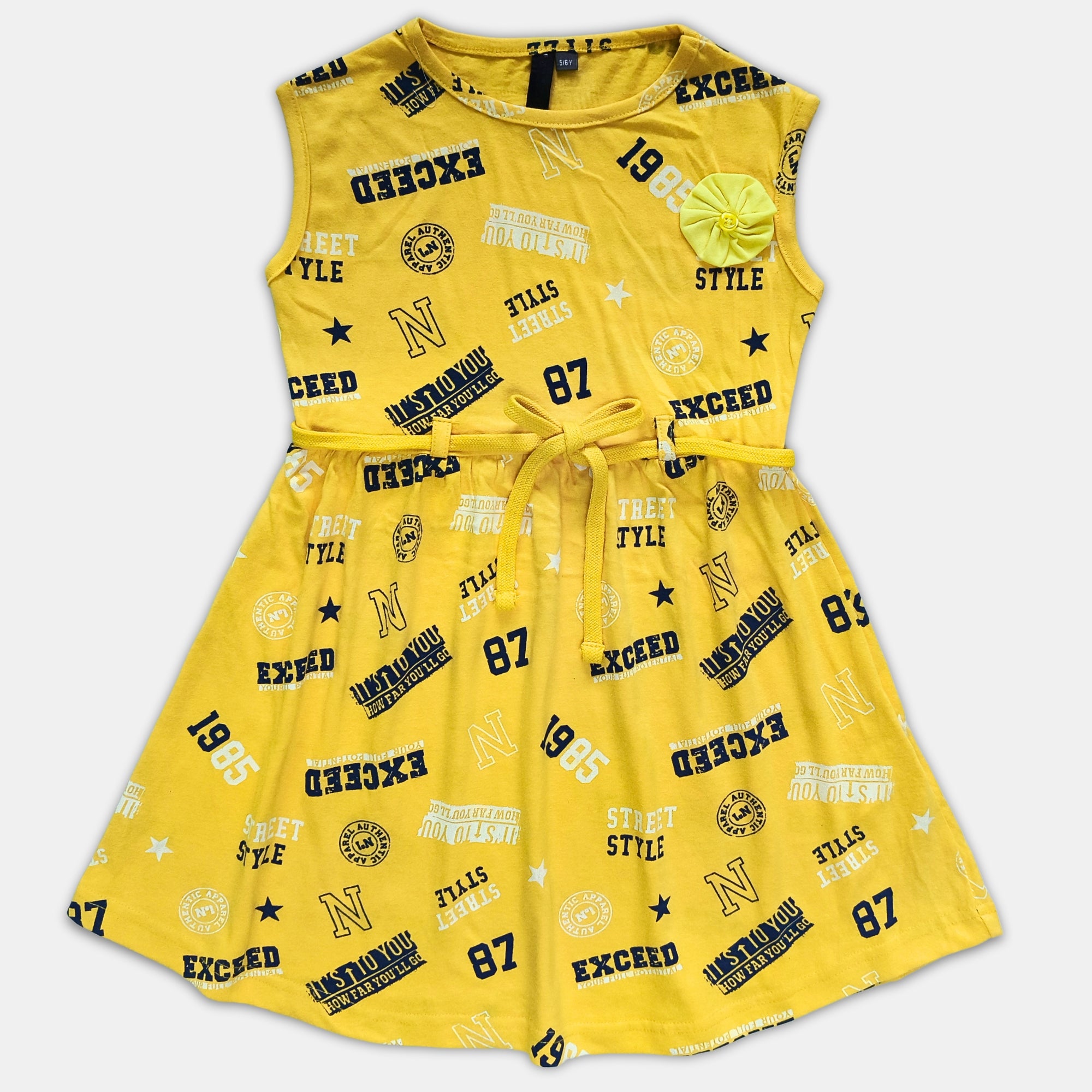 Girl Sleeveless Dress