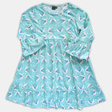 Girl 3/4th Sleeve Dress