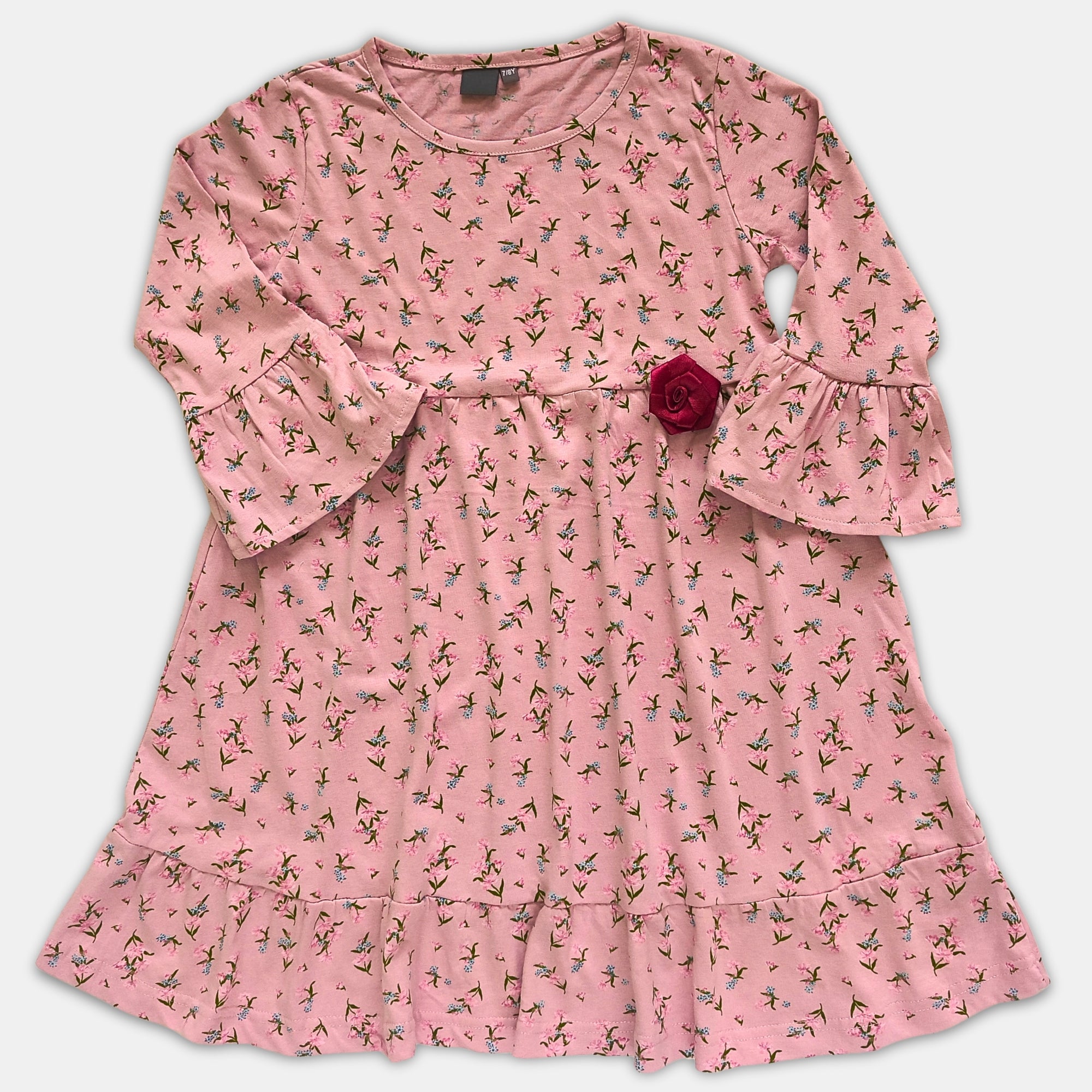 Girl 3/4th Sleeve Dress