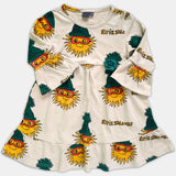 Girl 3/4th Sleeve Dress