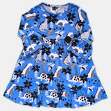 Girl 3/4th Sleeve Dress