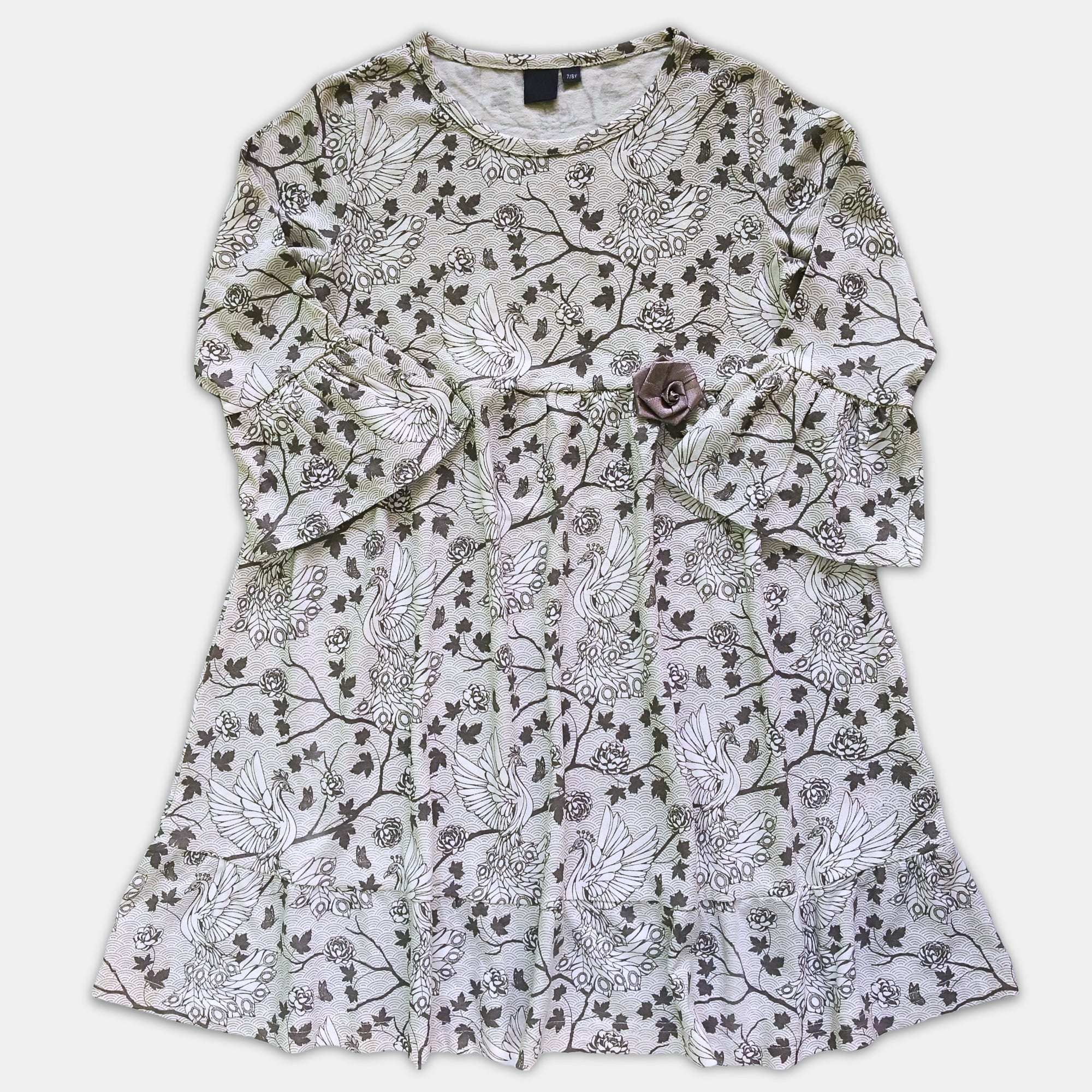 Girl 3/4th Sleeve Dress