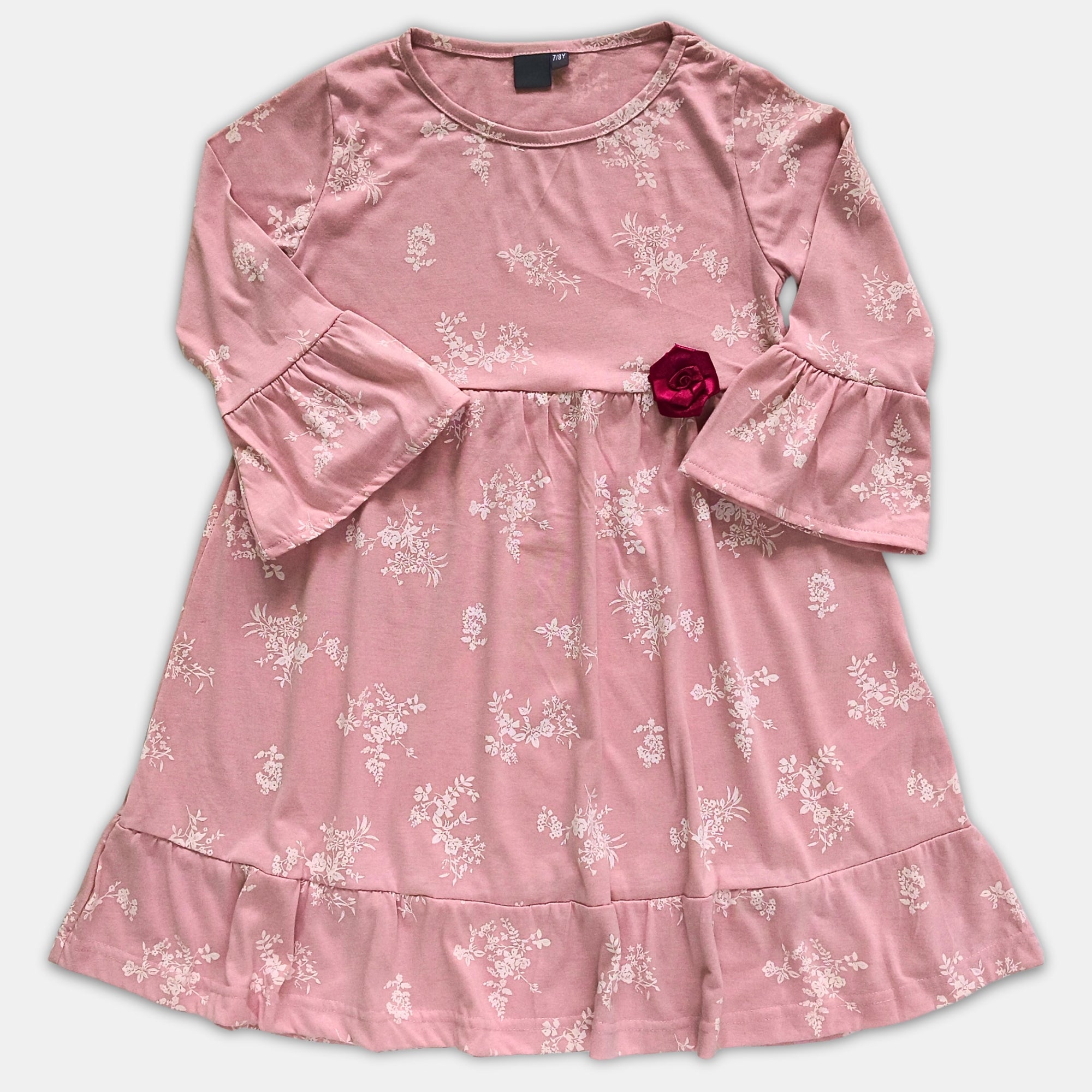 Girl 3/4th Sleeve Dress