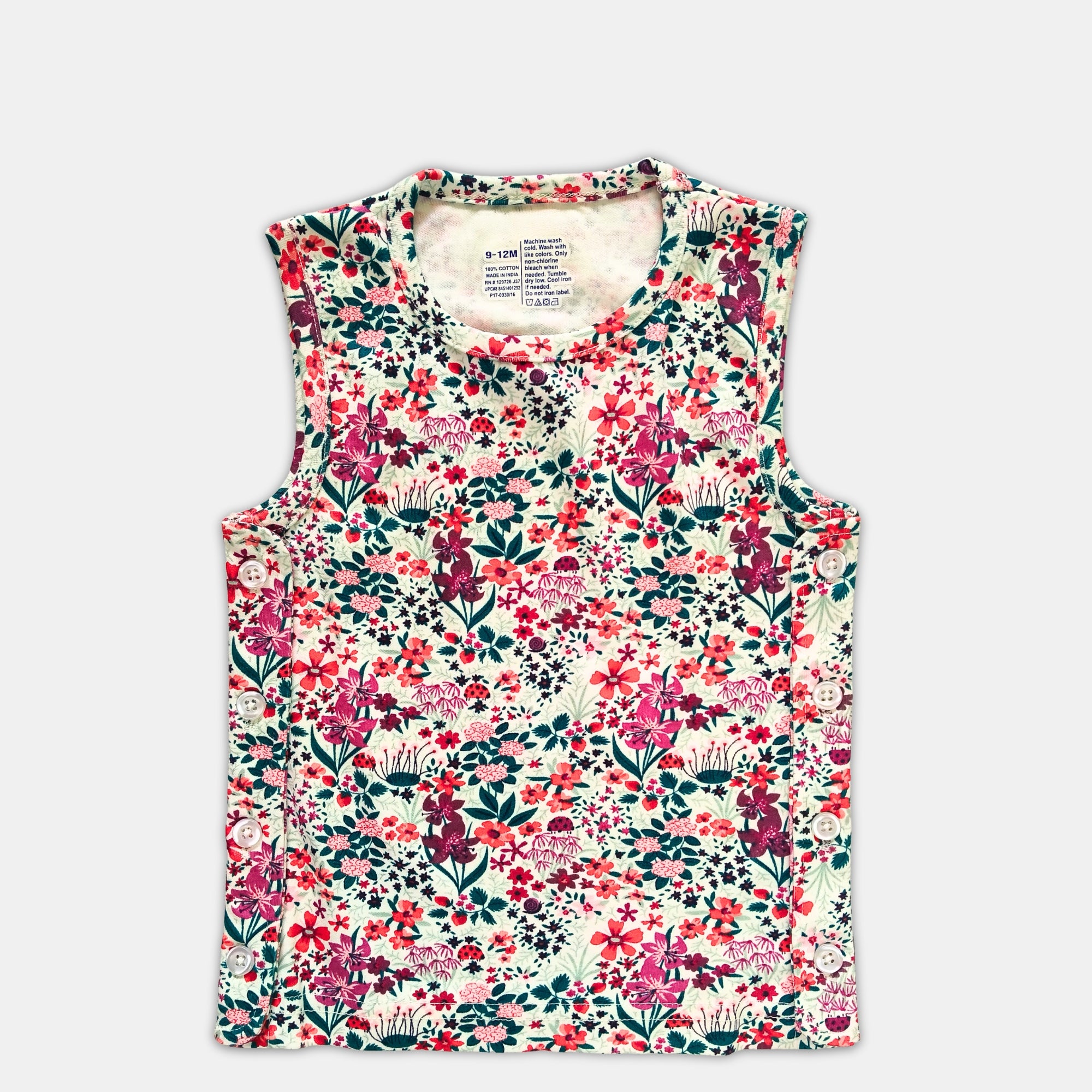 Baby Top - Side Open