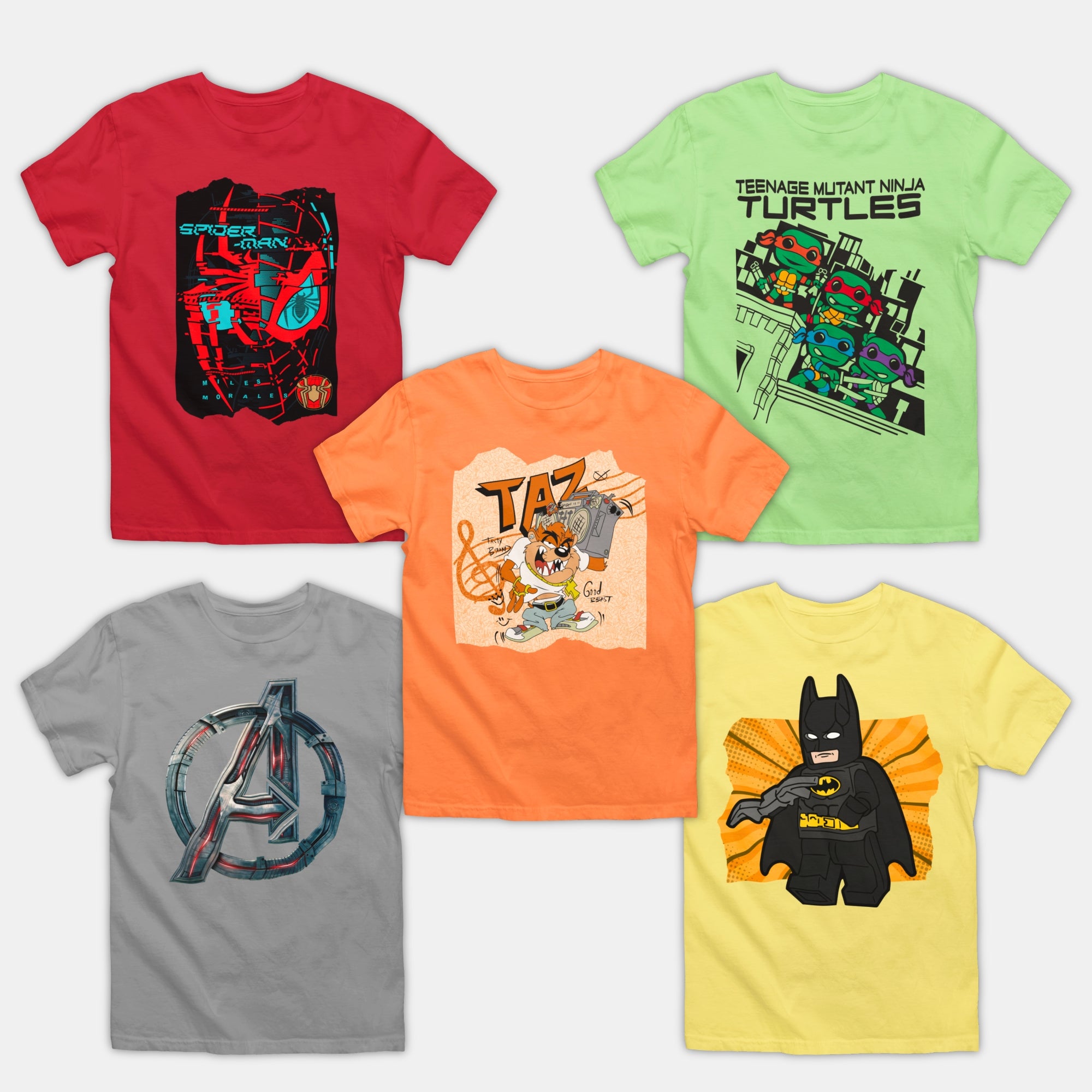 Boy Tshirts - 5 Pc Pack
