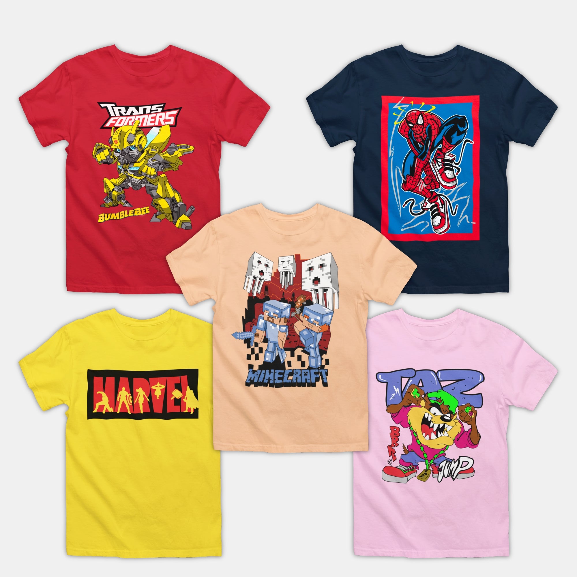 Boy Tshirts - 5 Pc Pack