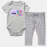 Baby Romper 2 Pc Set