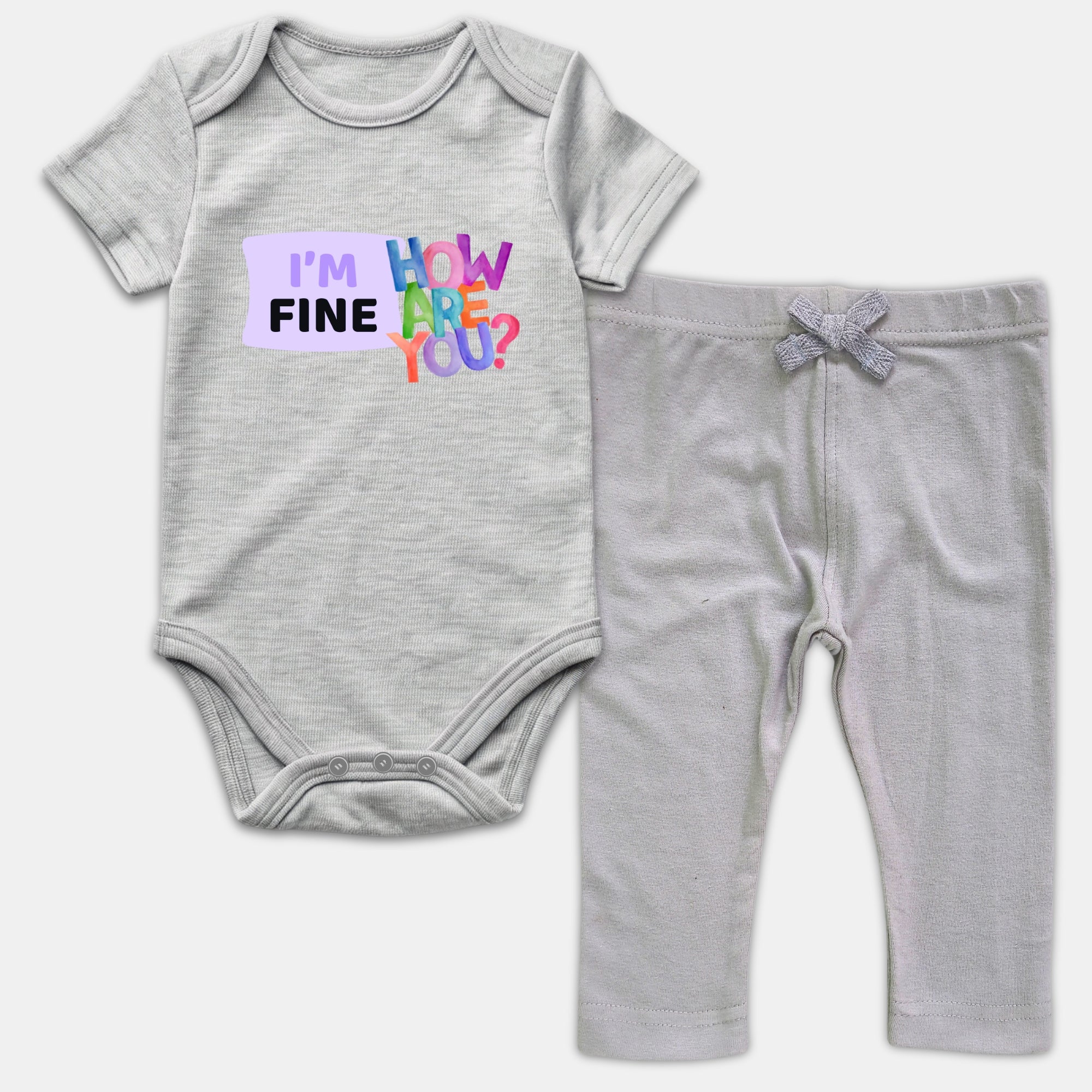Baby Romper 2 Pc Set