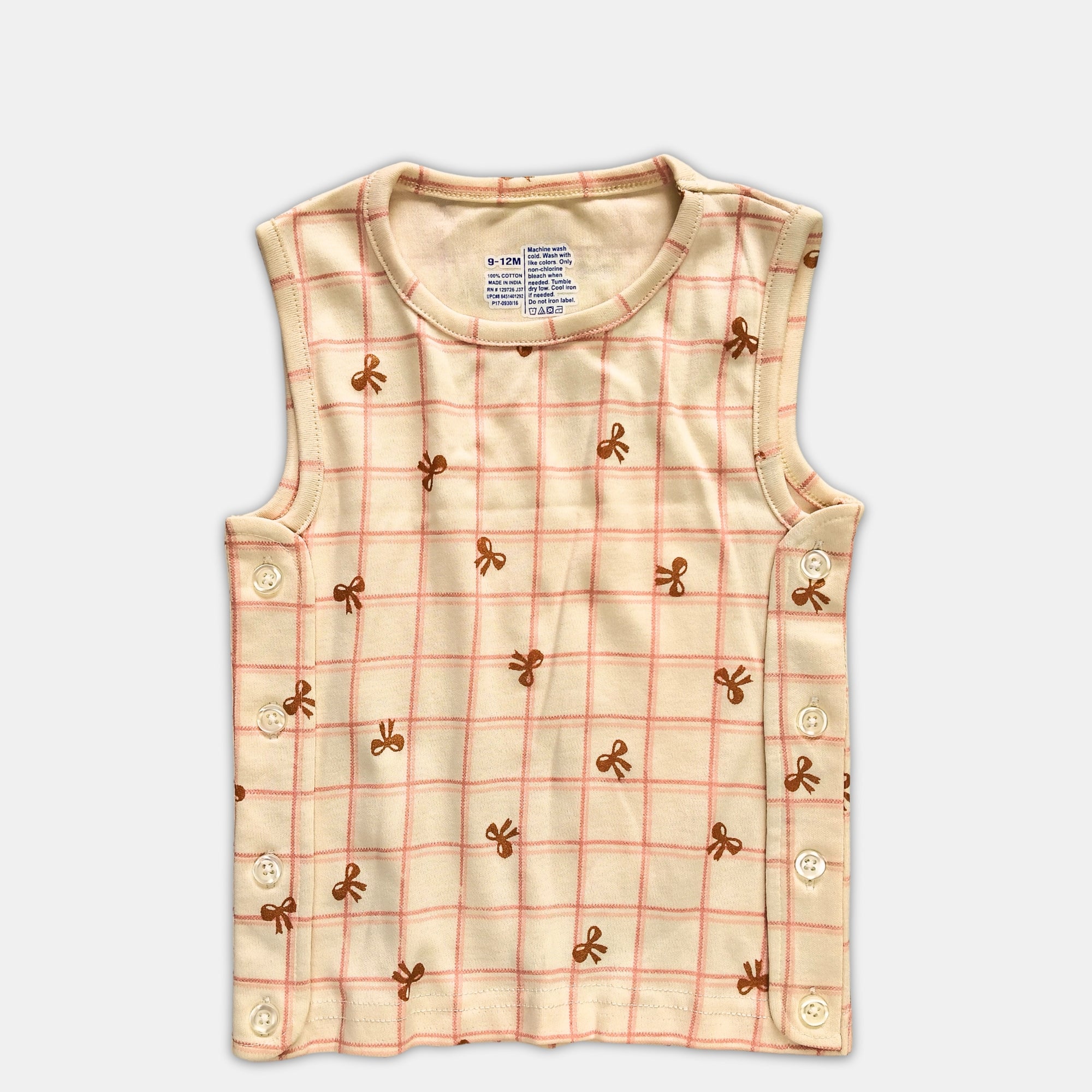 Baby Top - Side Open