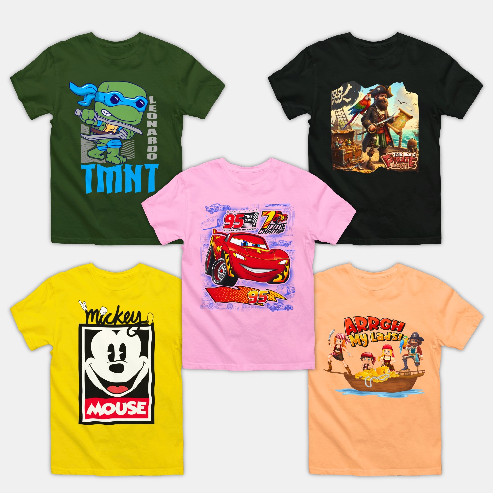 Boy Tshirts - 5 Pc Pack