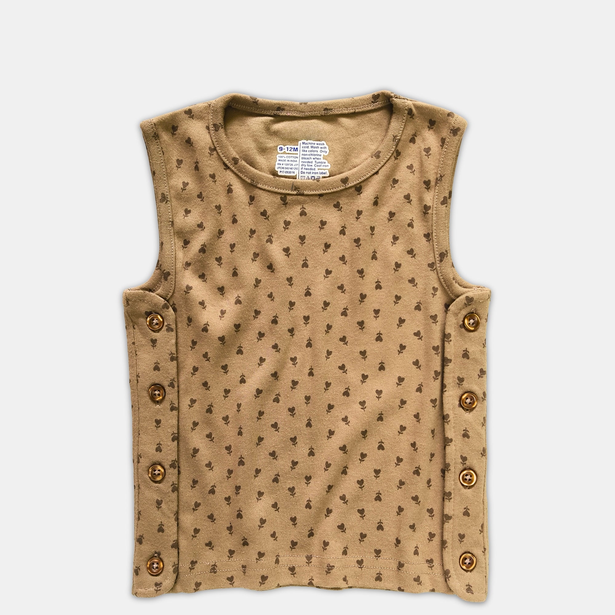 Baby Top - Side Open