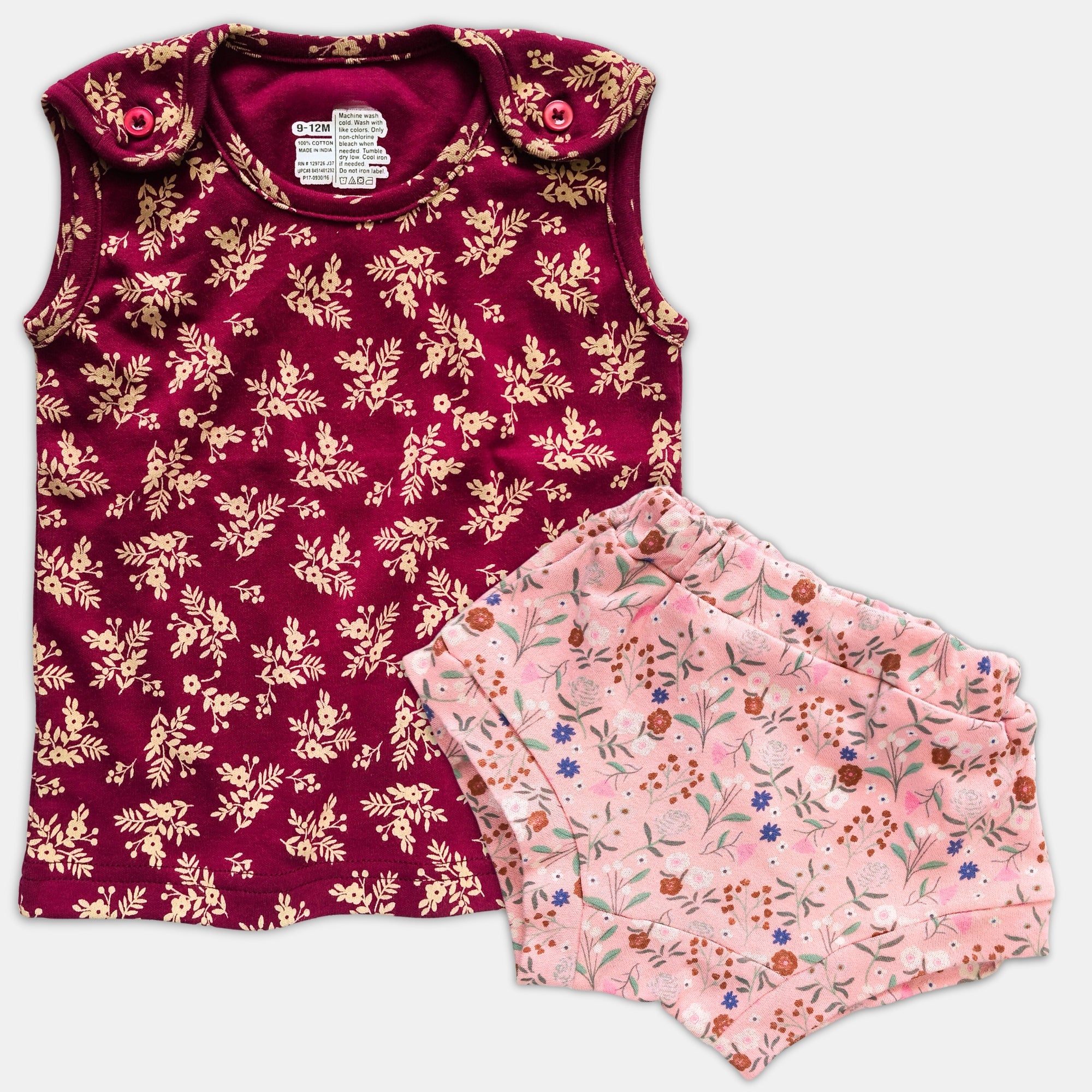 Baby 2 Pc Set - Sleeveless