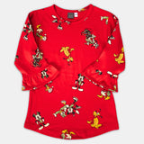 Girl Print Top - 3/4th Sleeve