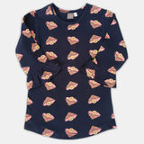 Girl Print Top - 3/4th Sleeve