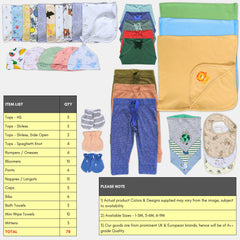 78 Pc Combo - Baby Boy