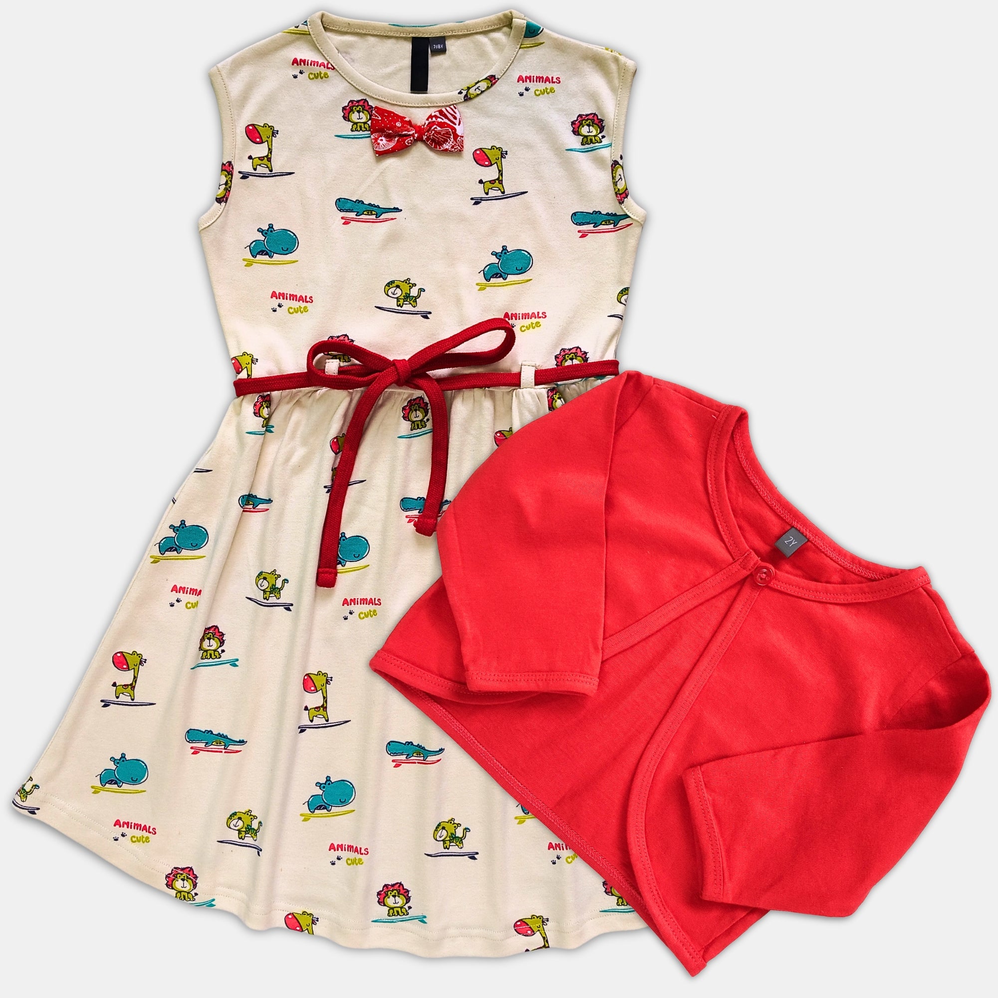 Girl Dress 2 Pc Set