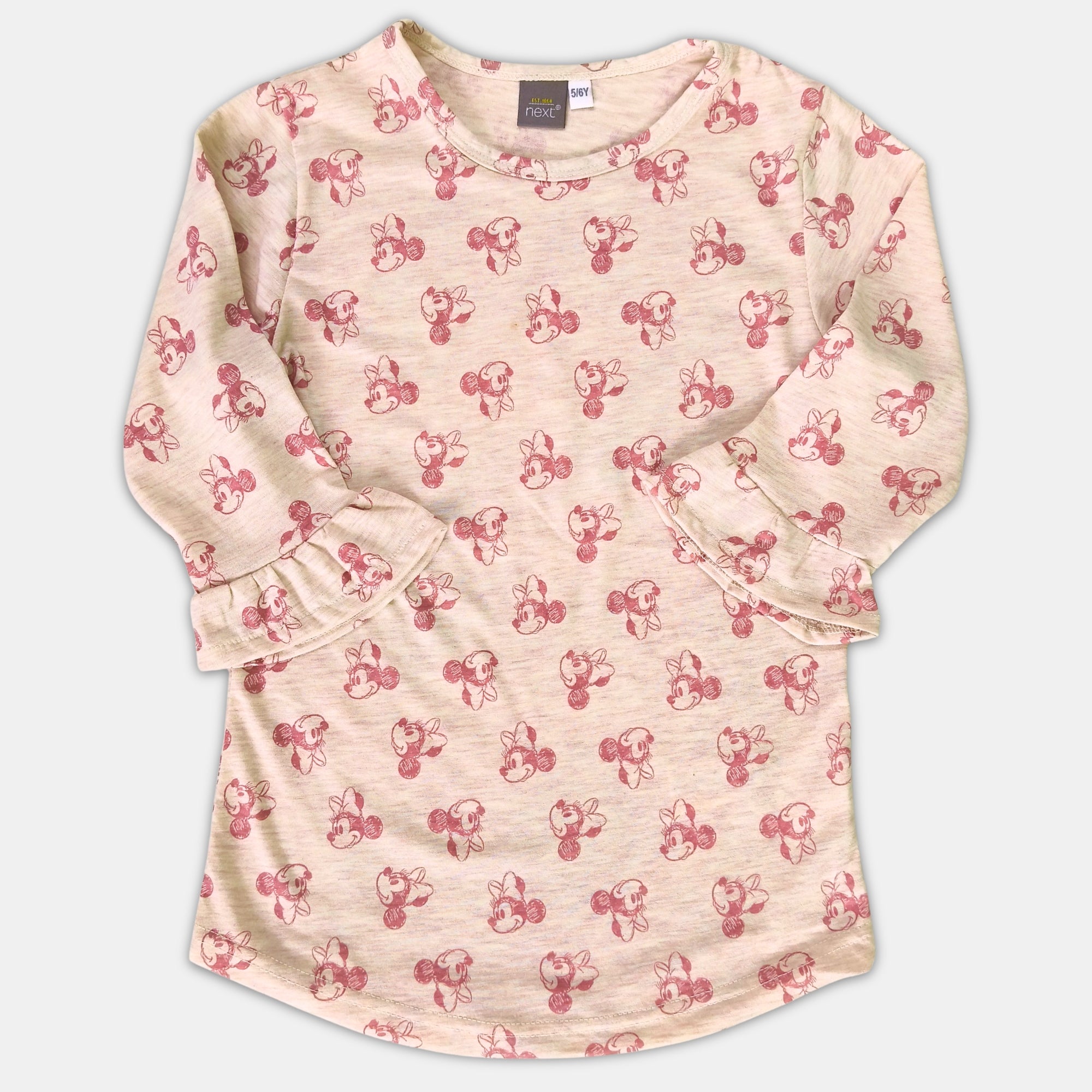 Girl Print Top - 3/4th Sleeve