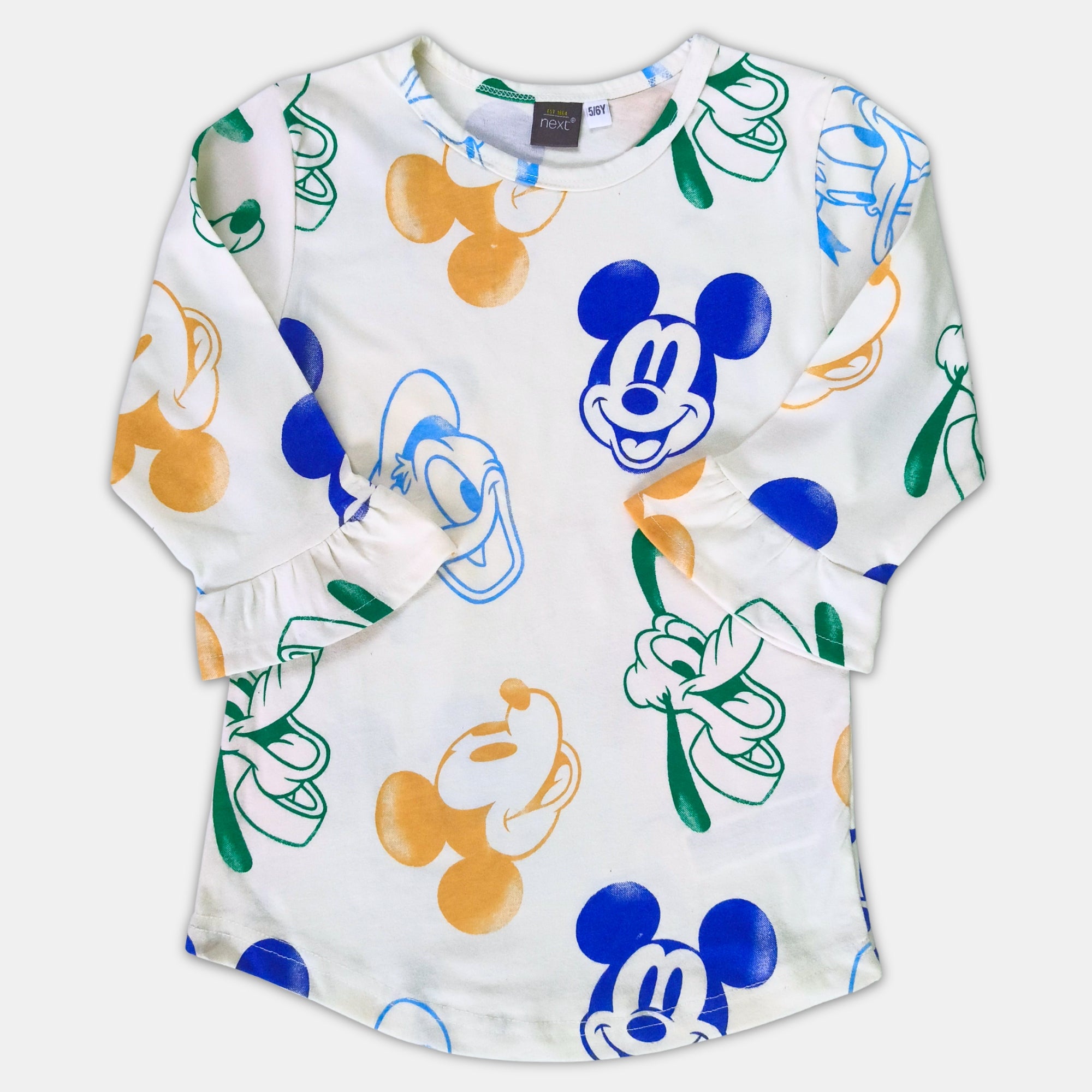 Girl Print Top - 3/4th Sleeve