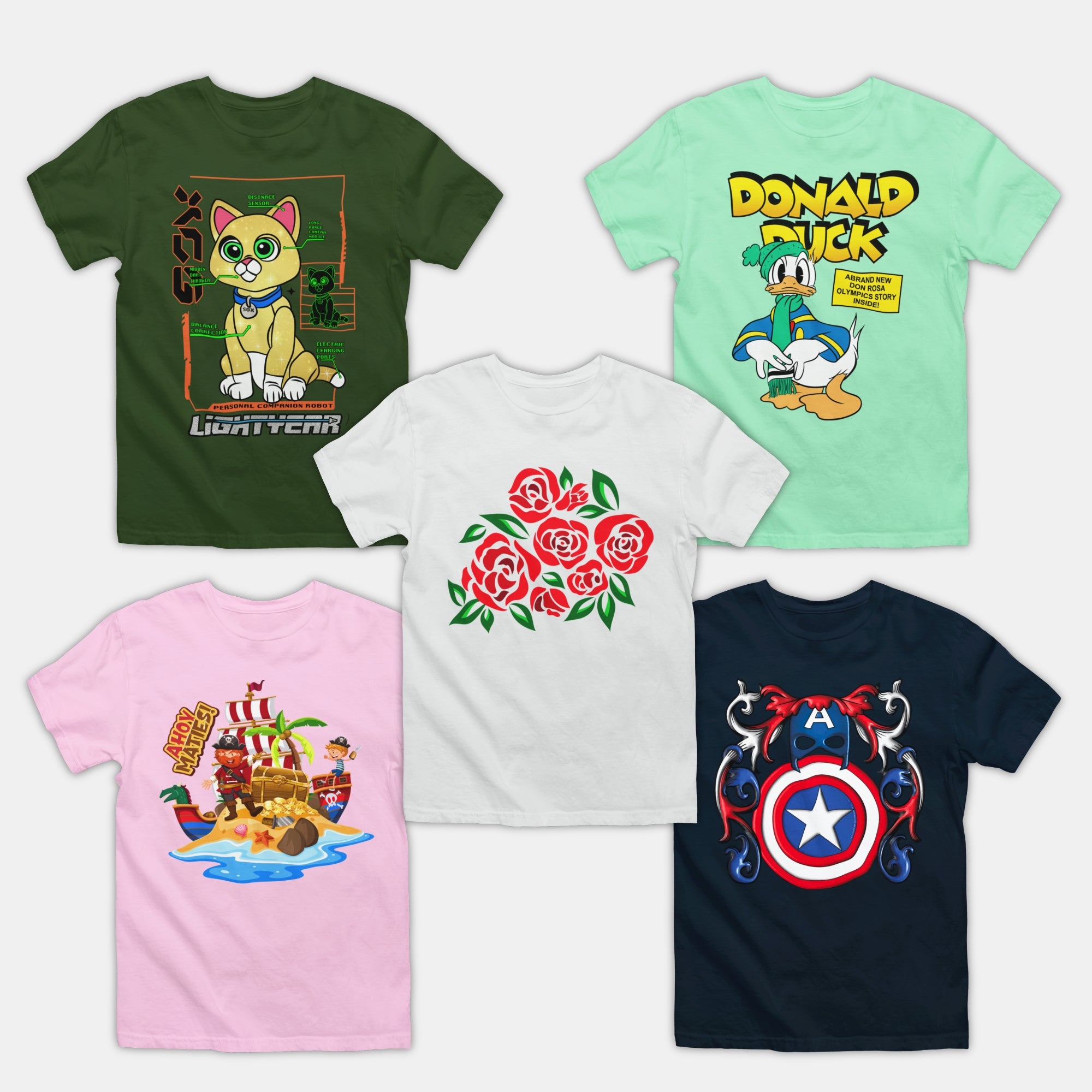 Boy Tshirts - 5 Pc Pack