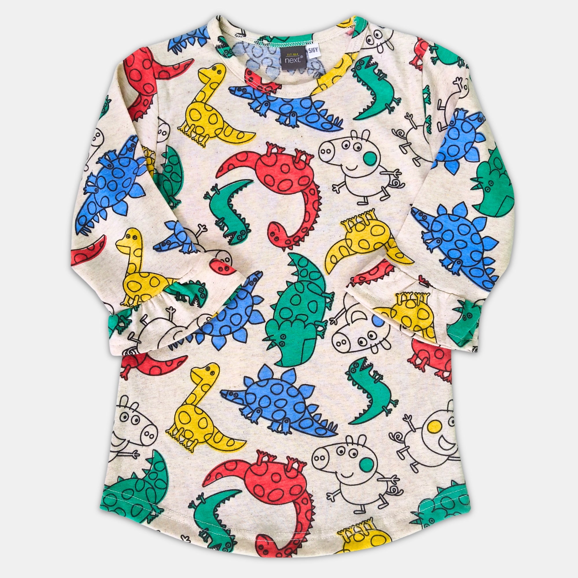 Girl Print Top - 3/4th Sleeve