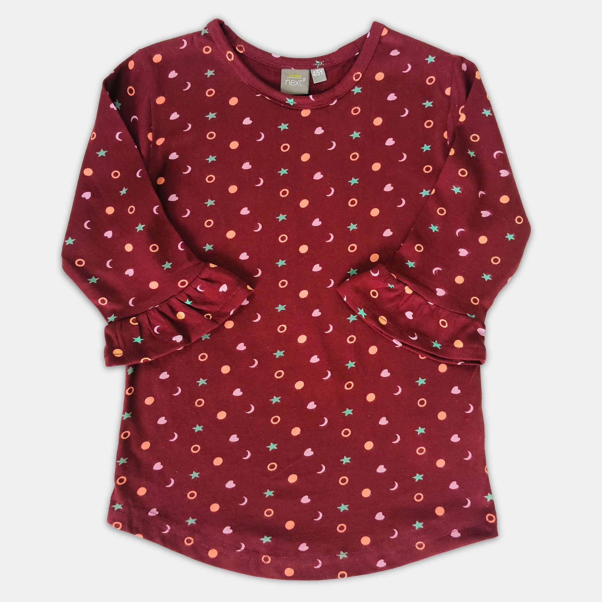 Girl Print Top - 3/4th Sleeve