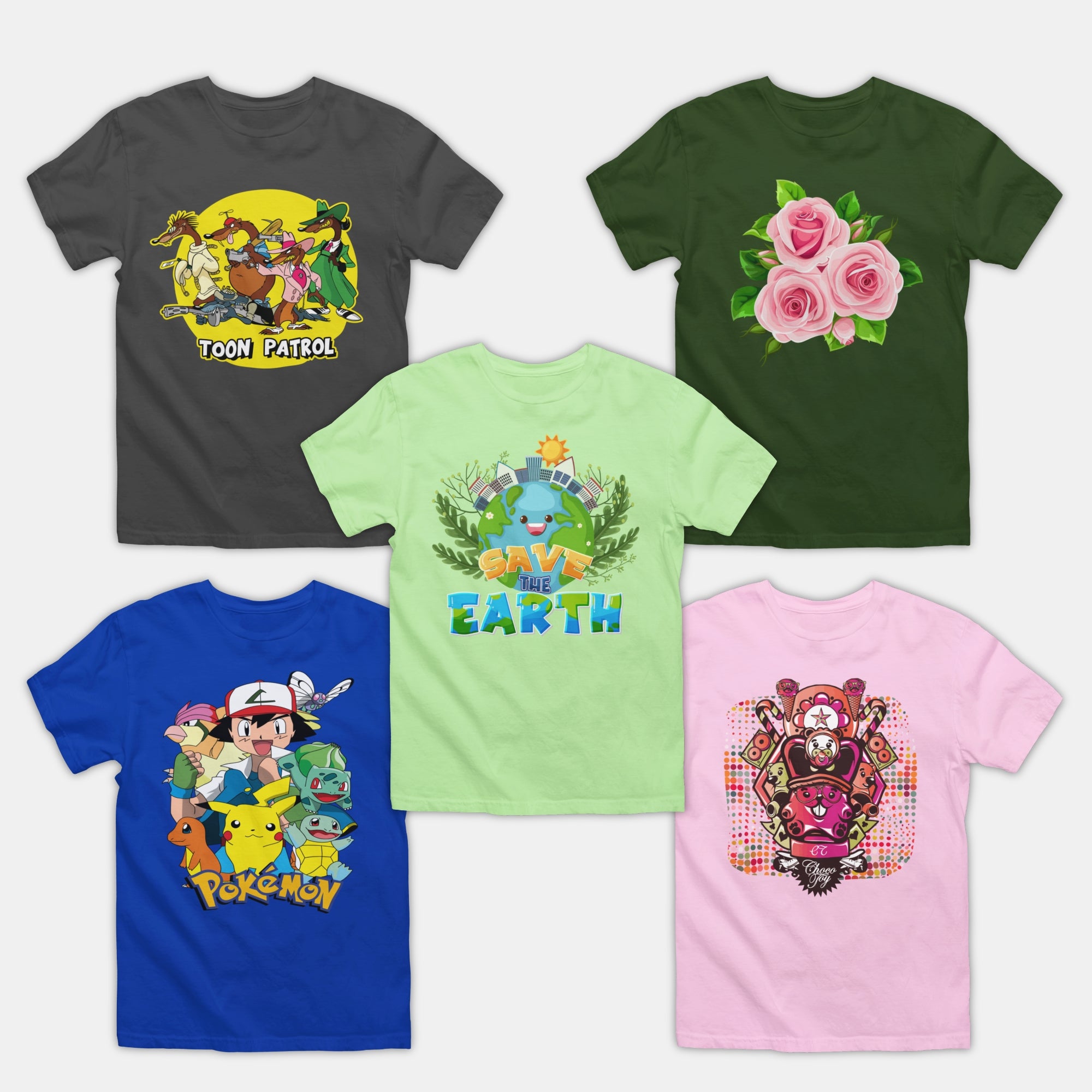 Boy Tshirts - 5 Pc Pack