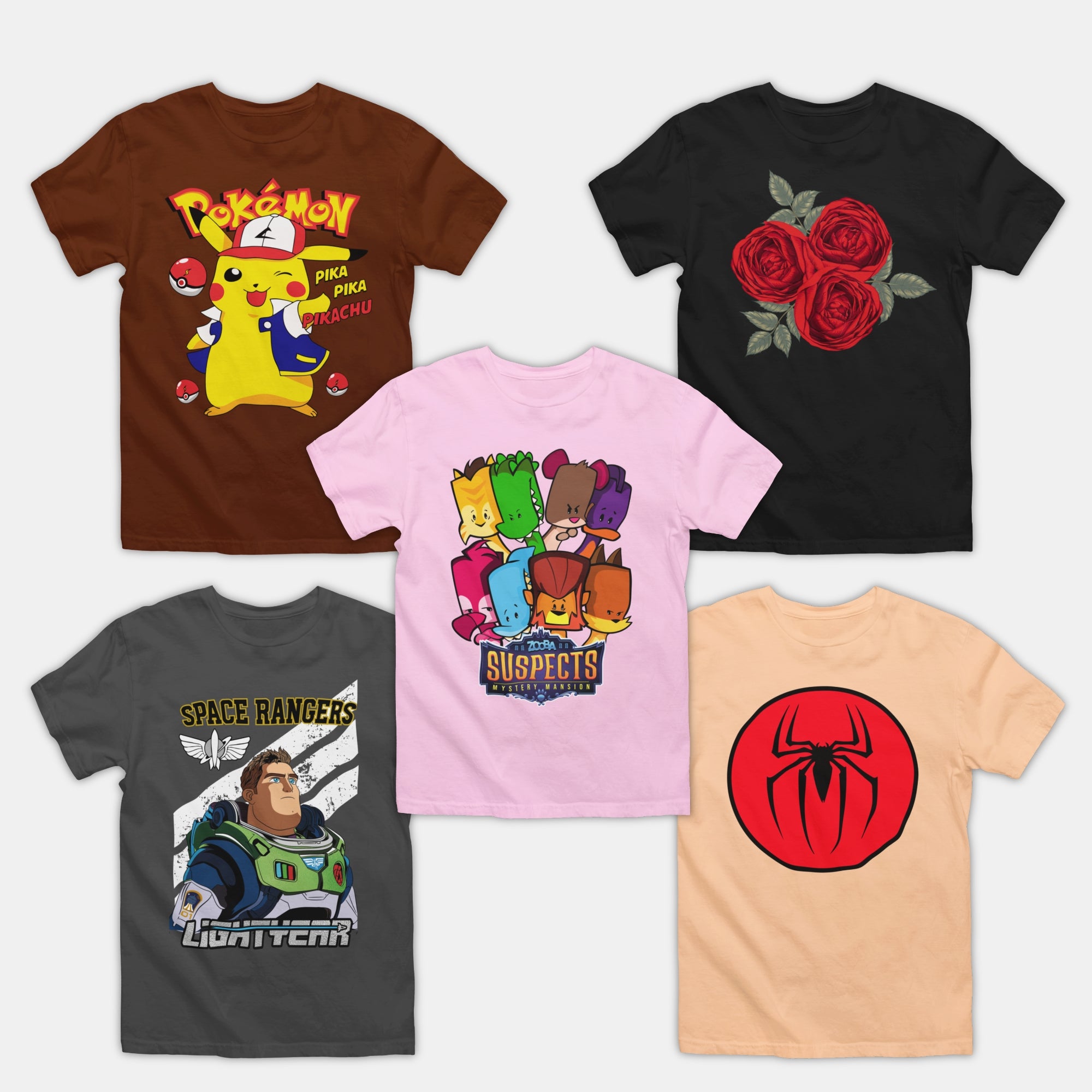 Boy Tshirts - 5 Pc Pack