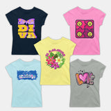 Girl Tshirts - 5 Pc Pack