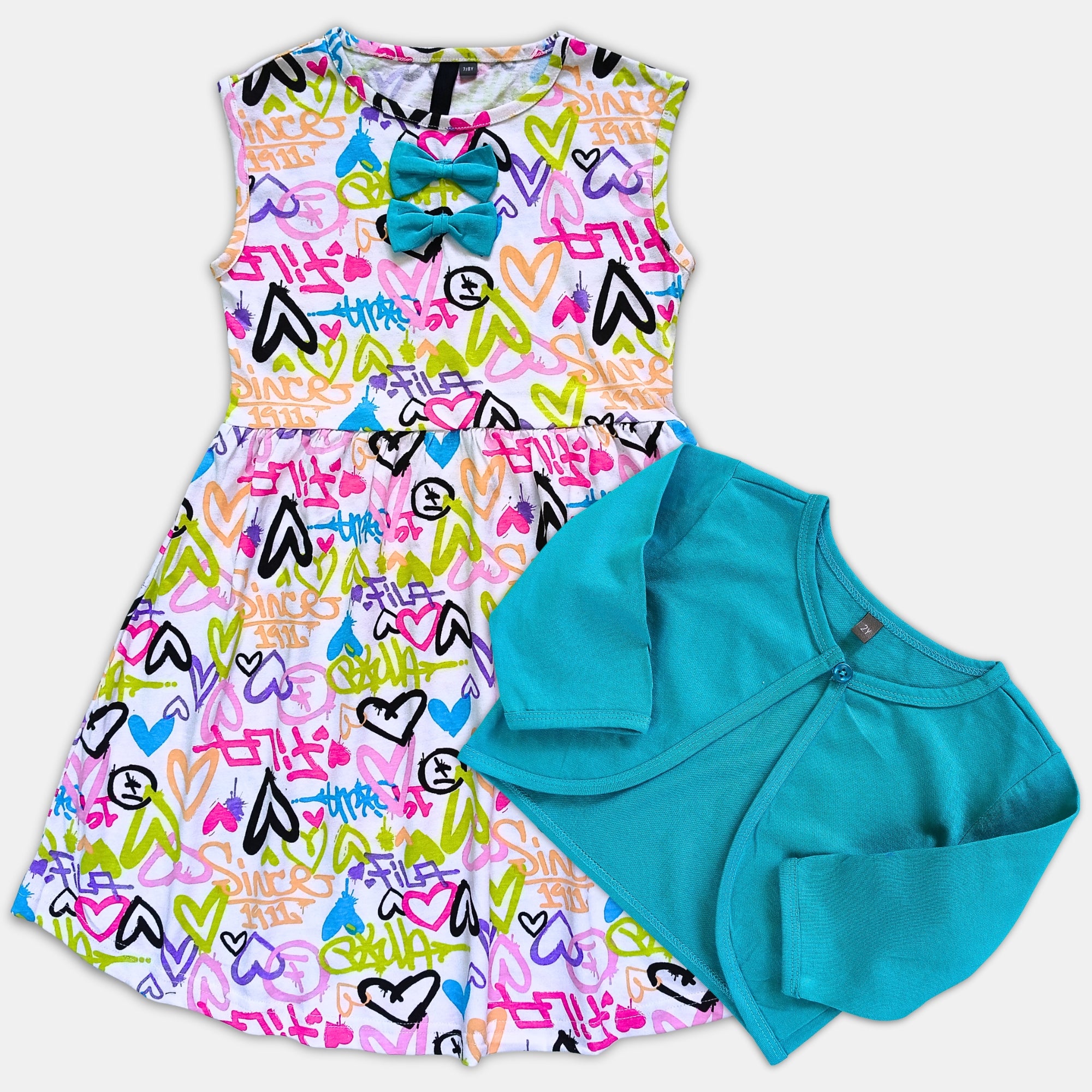 Girl Dress 2 Pc Set