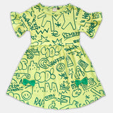 Girl Dress - Half Sleeve