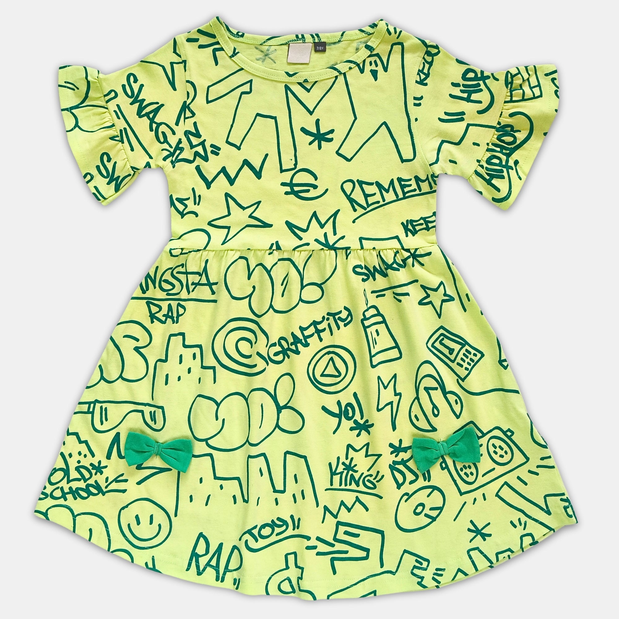 Girl Dress - Half Sleeve