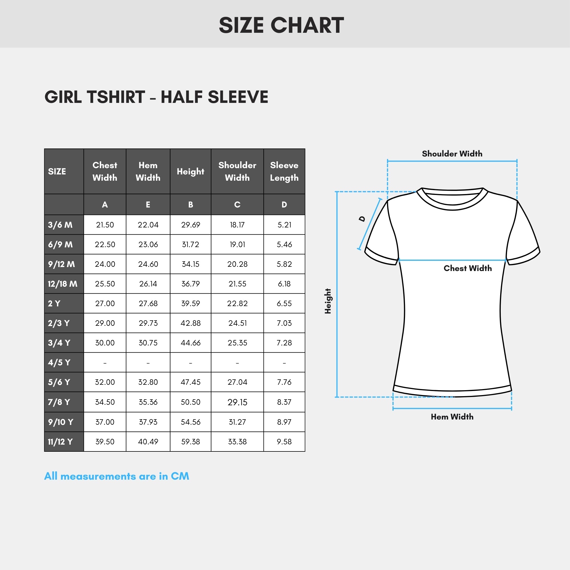 Girl HS Tshirt