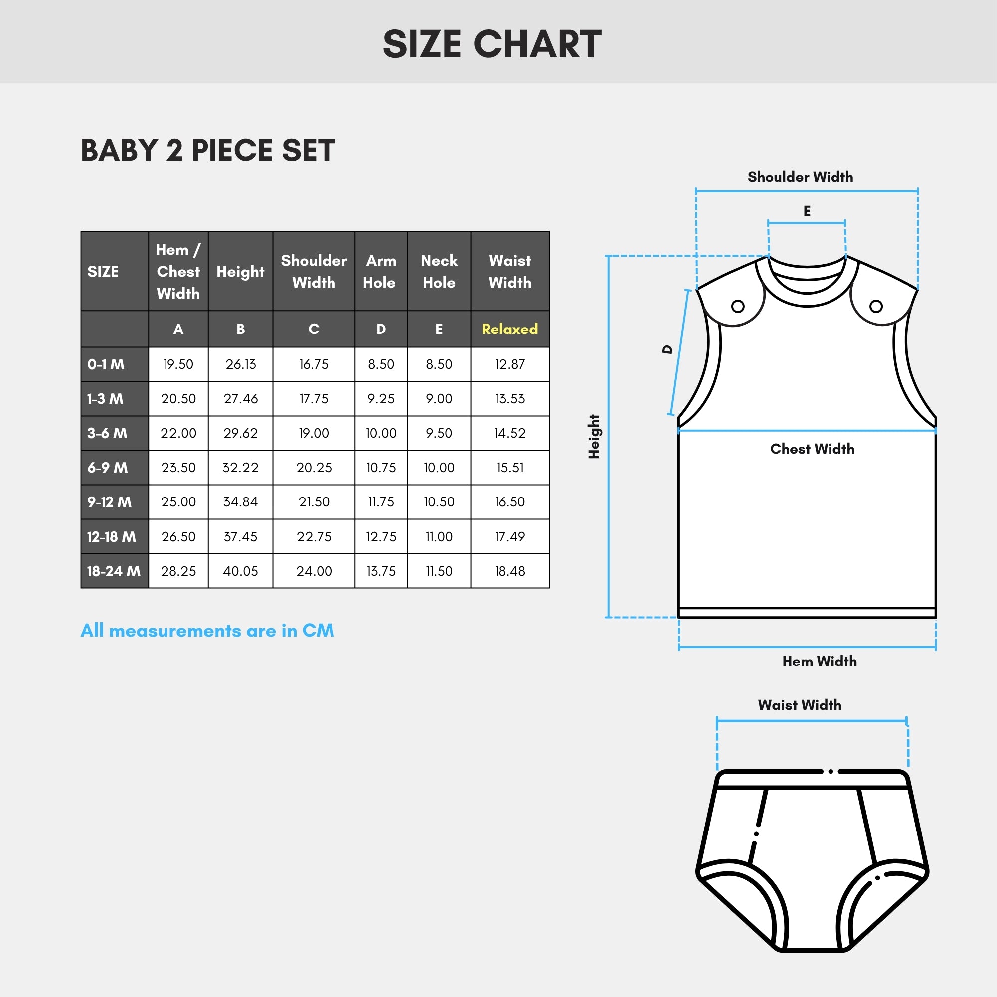 Baby 2 Pc Set - Sleeveless