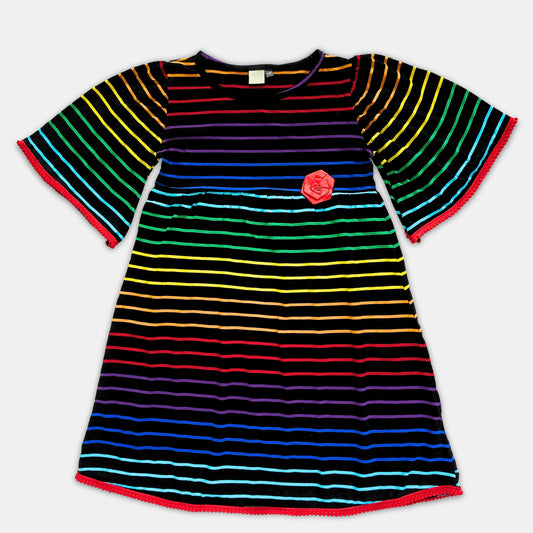 Girl Puffed Sleeve Dress