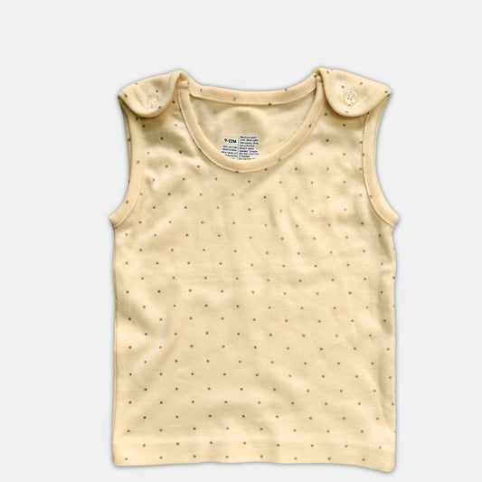 Baby Top - Sleeveless, Beige
