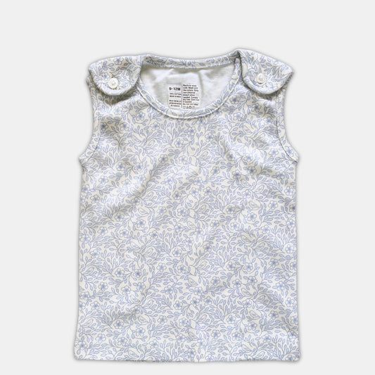 Baby Top - Sleeveless, Blue