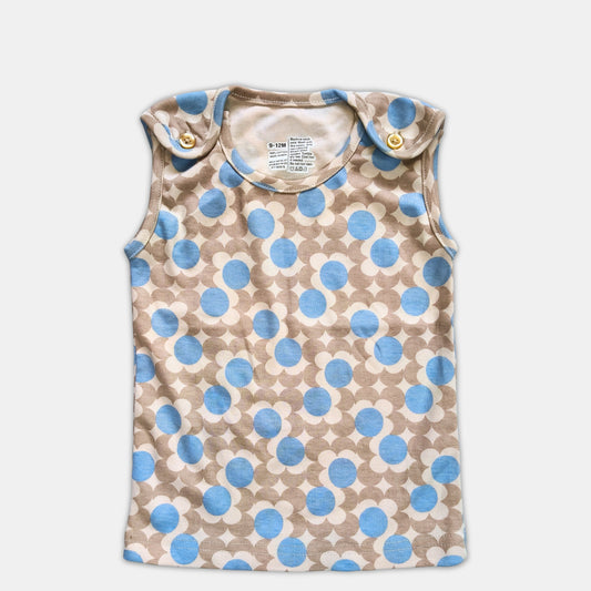 Baby Top - Sleeveless, Brown