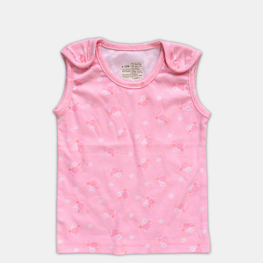 Baby Top - Sleeveless, Pink