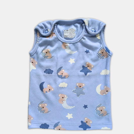 Baby Top - Sleeveless, Blue