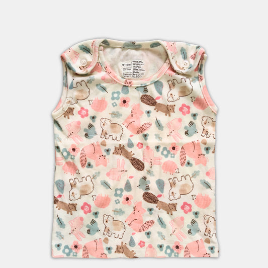 Baby Top - Sleeveless, Pink